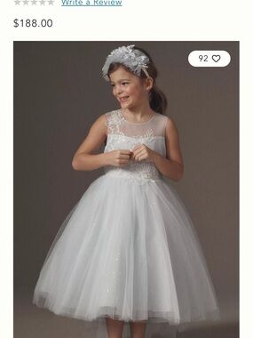 Princess Daliana Anthropologie flower girl dress